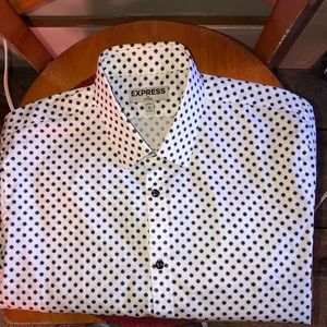 EXPRESS long sleeve button up